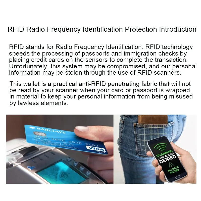 100 Rfid Blocking Aluminum Foil Card Sleeves