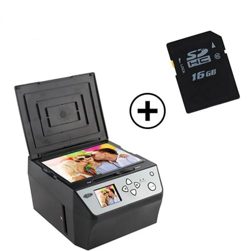 22 Mega Pixels 4 in 1 Combo Photo and Digital Film Scanner