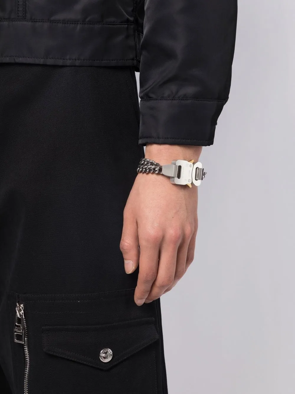 2X Chain Buckle Bracelet