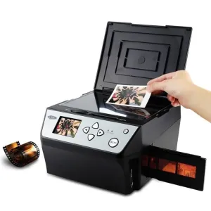 4 in 1 Combo 22 Mega Pixels Photo and Digital 35 Mm Film Scanner 135 Negative