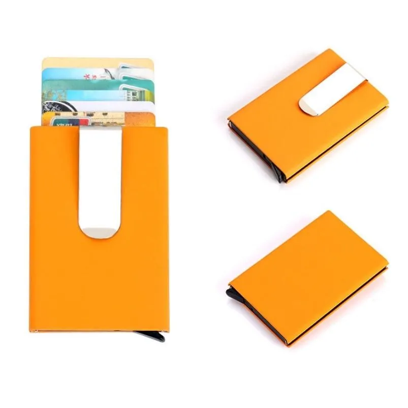 Aluminum Rfid Blocking Card Holder