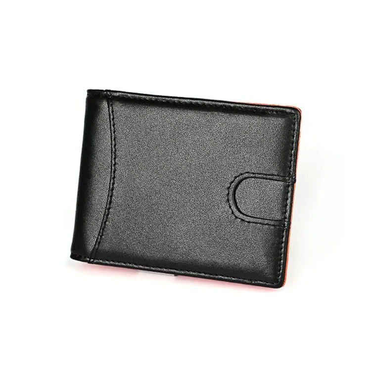 Anti-magnetic Leather Wallet with Zipper for Men - Rfid Protection