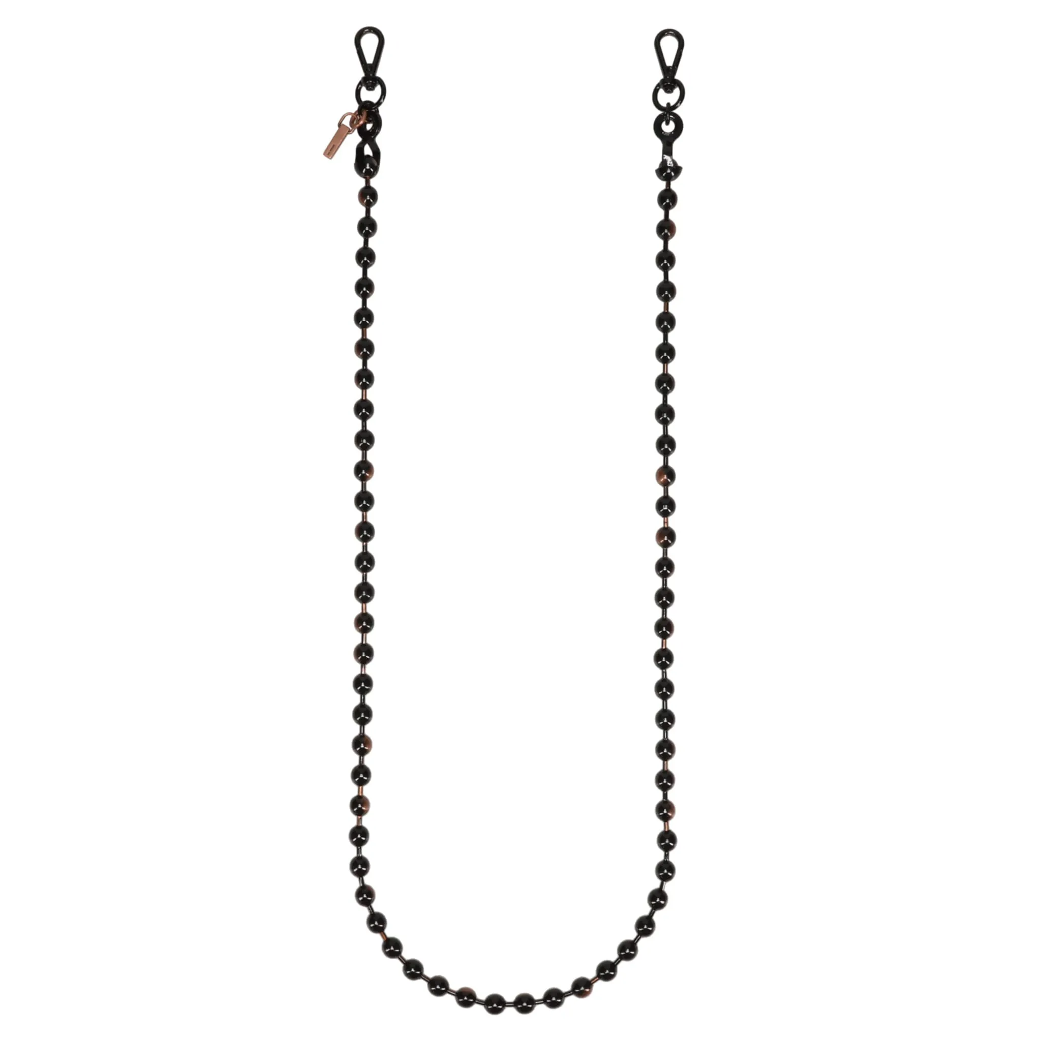BLACK COLORED BALL CHAIN / BLACK