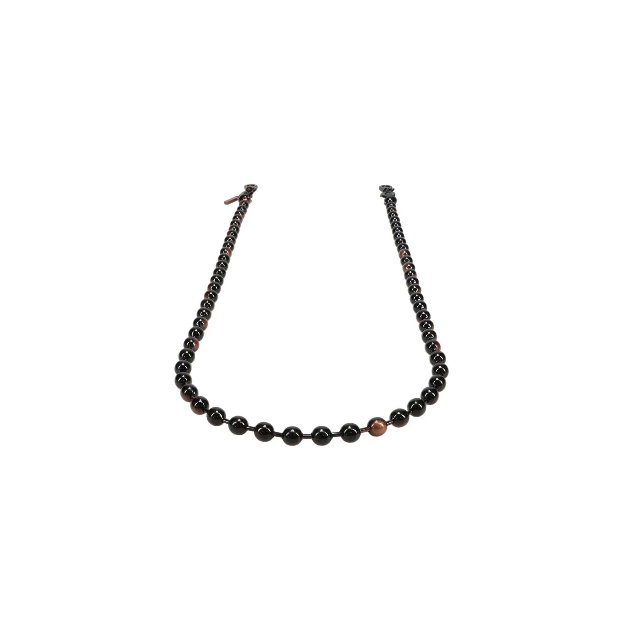 BLACK COLORED BALL CHAIN / BLACK