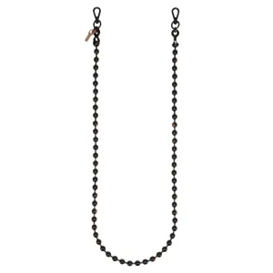 BLACK COLORED BALL CHAIN / BLACK