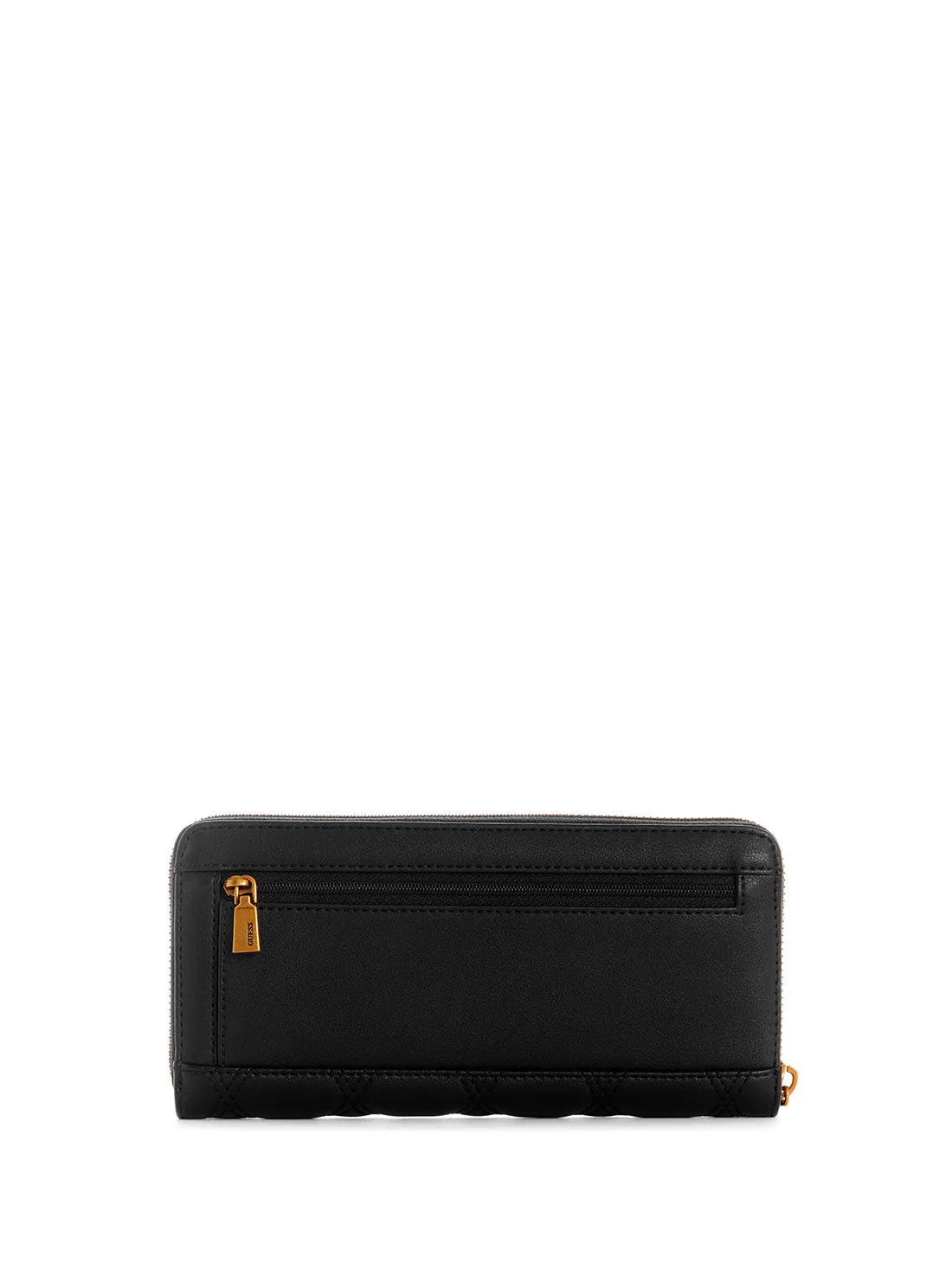 Black Triana Large Zip Wallet