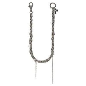 BROKEN "MIÇANGA" CHAIN / SILVER