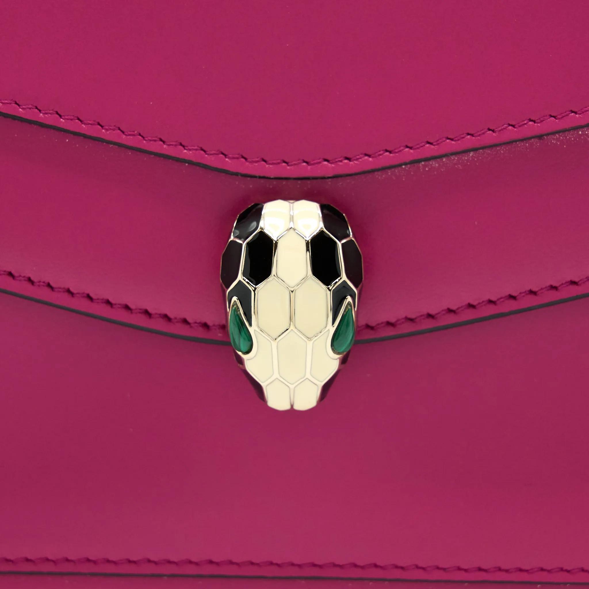 Bvlgari Serpenti Forever Wallet On Chain Pink LGHW