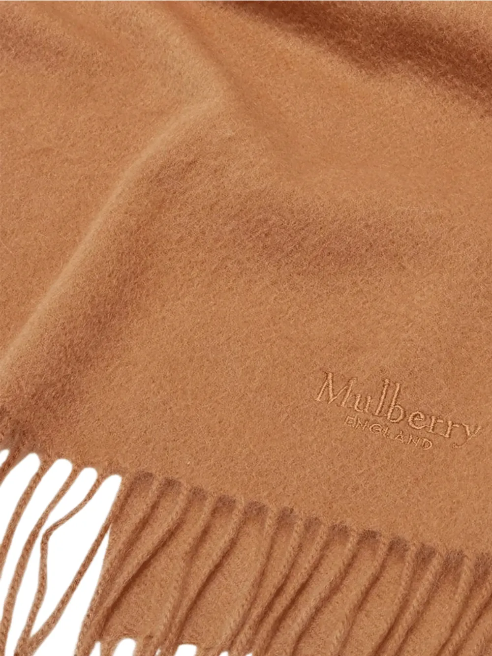 Cashmere Scarf (Dark Camel)