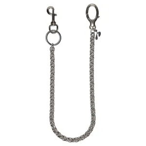 CLOG OVAL PANTS CHAIN / SILVER