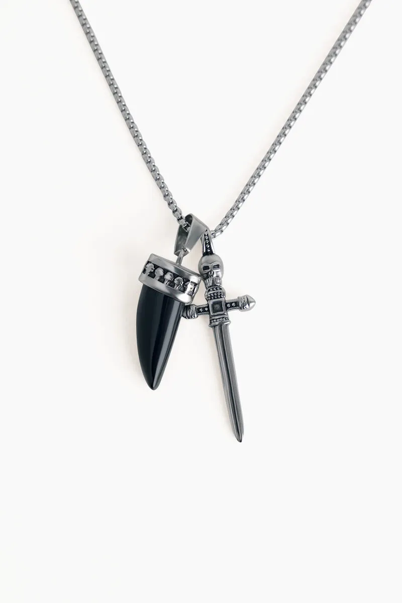 Divine Skull Cross Chain