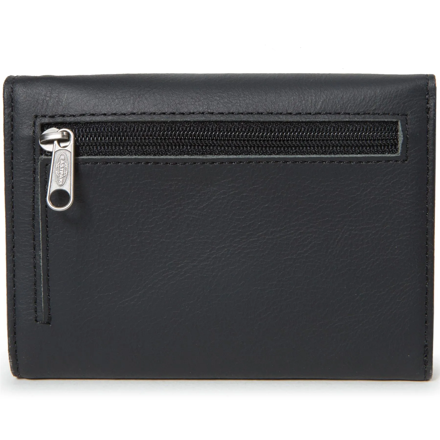 Eastpak Crew Black Ink Leather Wallet