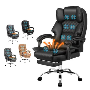 Executive Heated Massage Office Chair