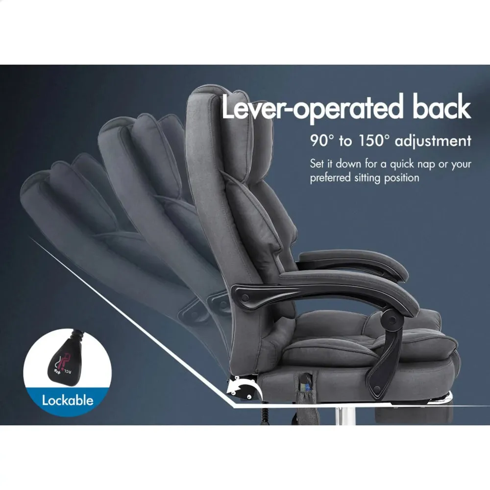 Executive Heated Massage Office Chair
