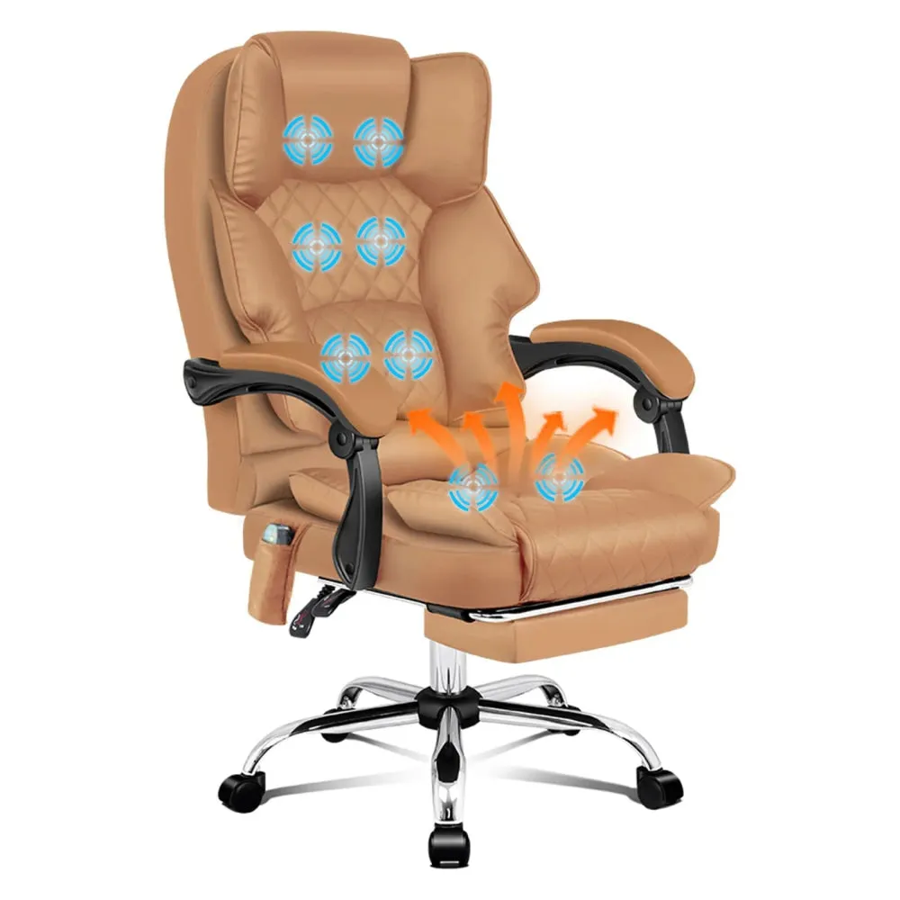 Executive Heated Massage Office Chair