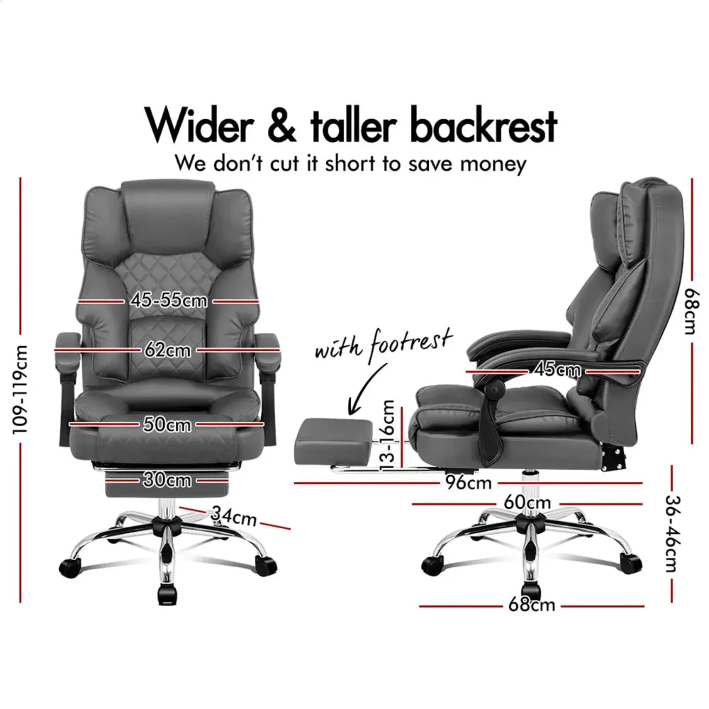 Executive Heated Massage Office Chair
