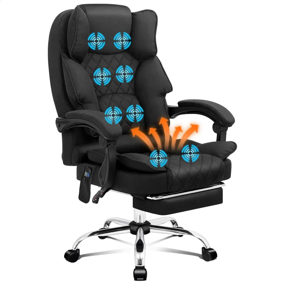 Executive Heated Massage Office Chair