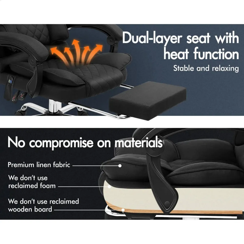 Executive Heated Massage Office Chair
