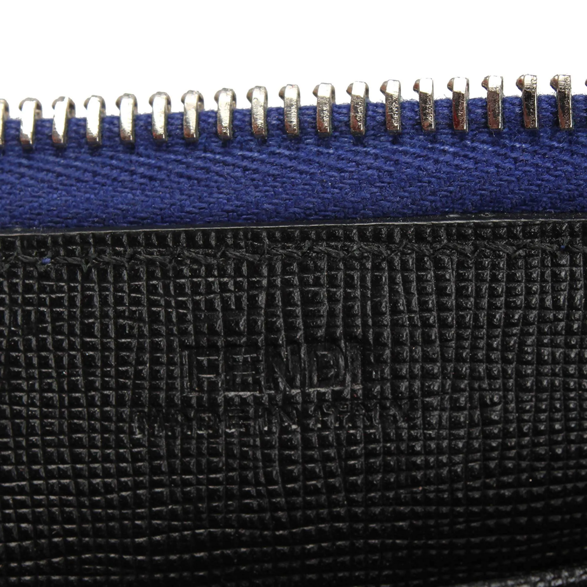 Fendi Monster Leather Zip Wallet