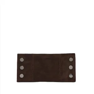 Hammitt 110 North - Espresso Suede / Gunmetal