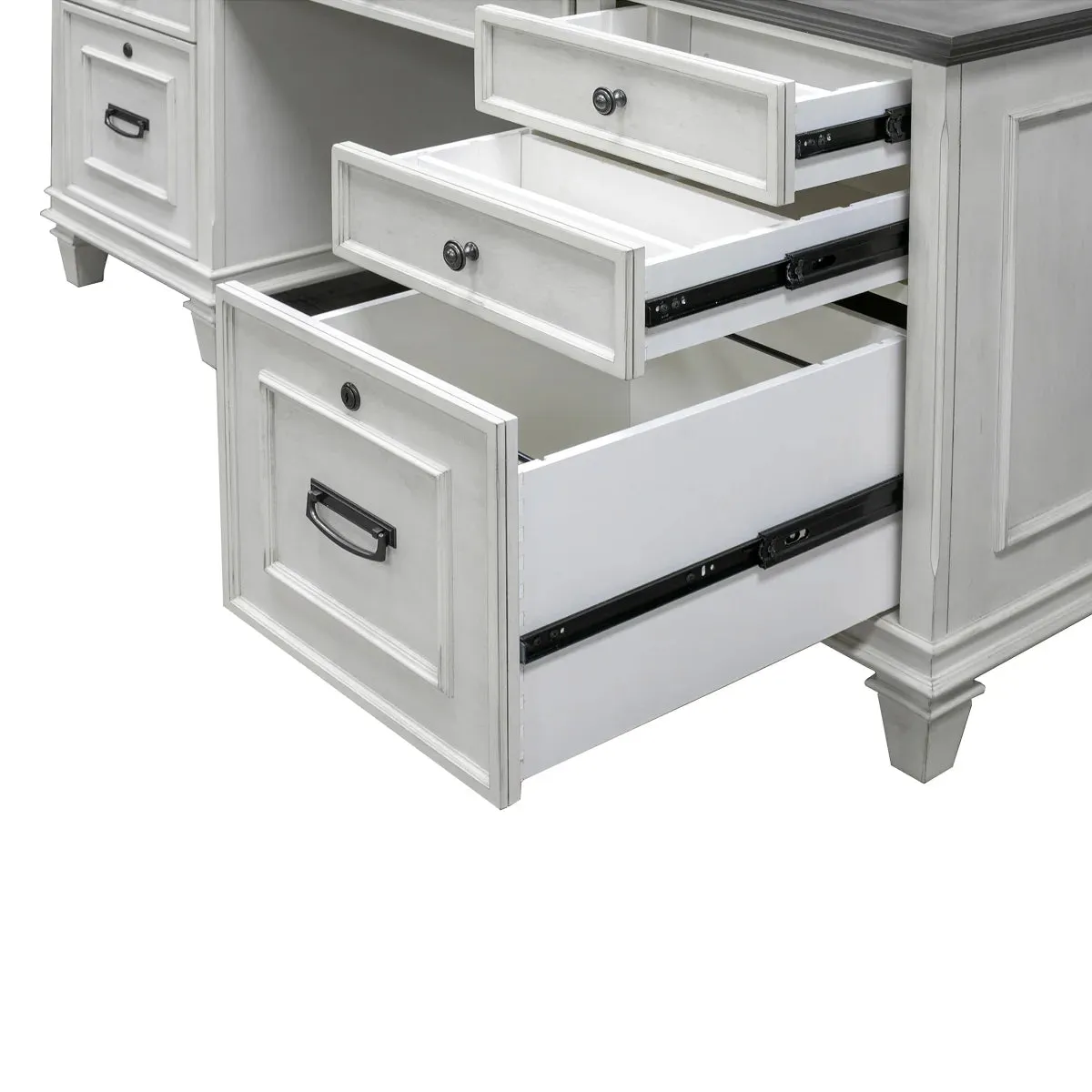 Harrington Executive Desk 3-piece Office Suite