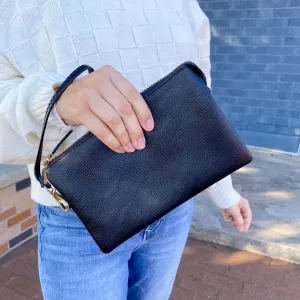 Jen & Co Riley Crossbody Handbag in Black