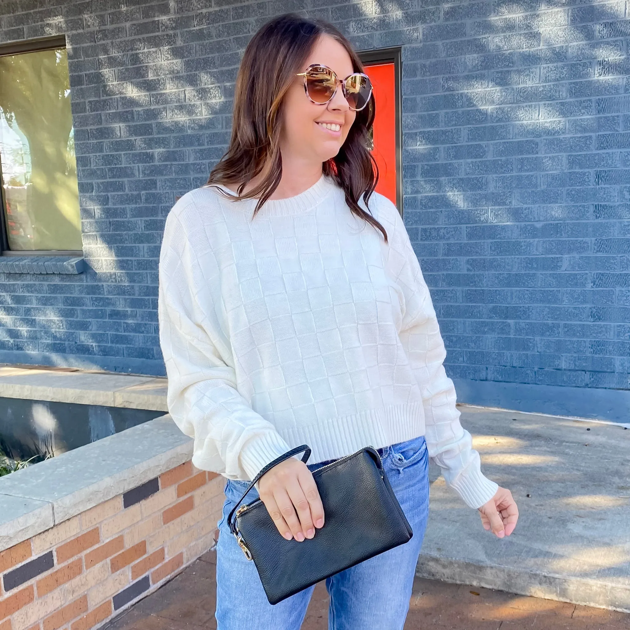 Jen & Co Riley Crossbody Handbag in Black