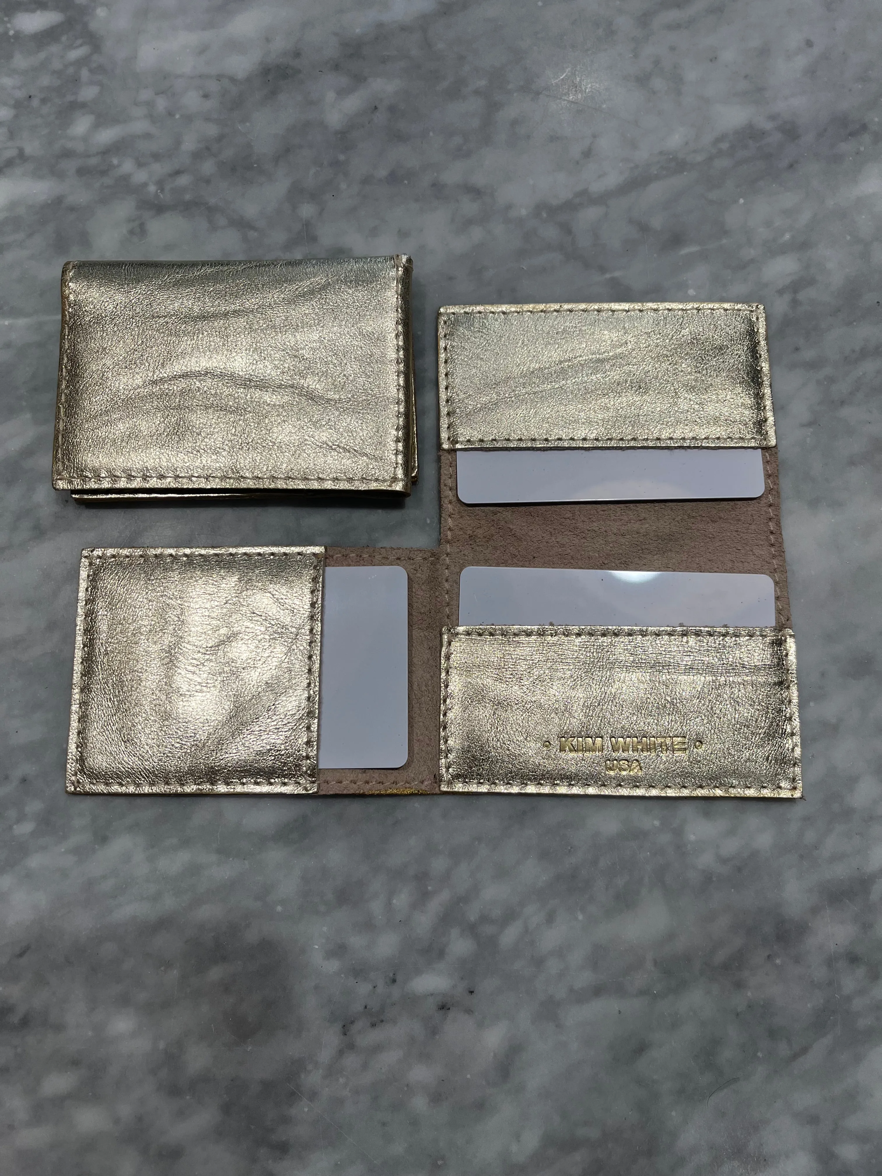 Kim White Folding Wallet - Various