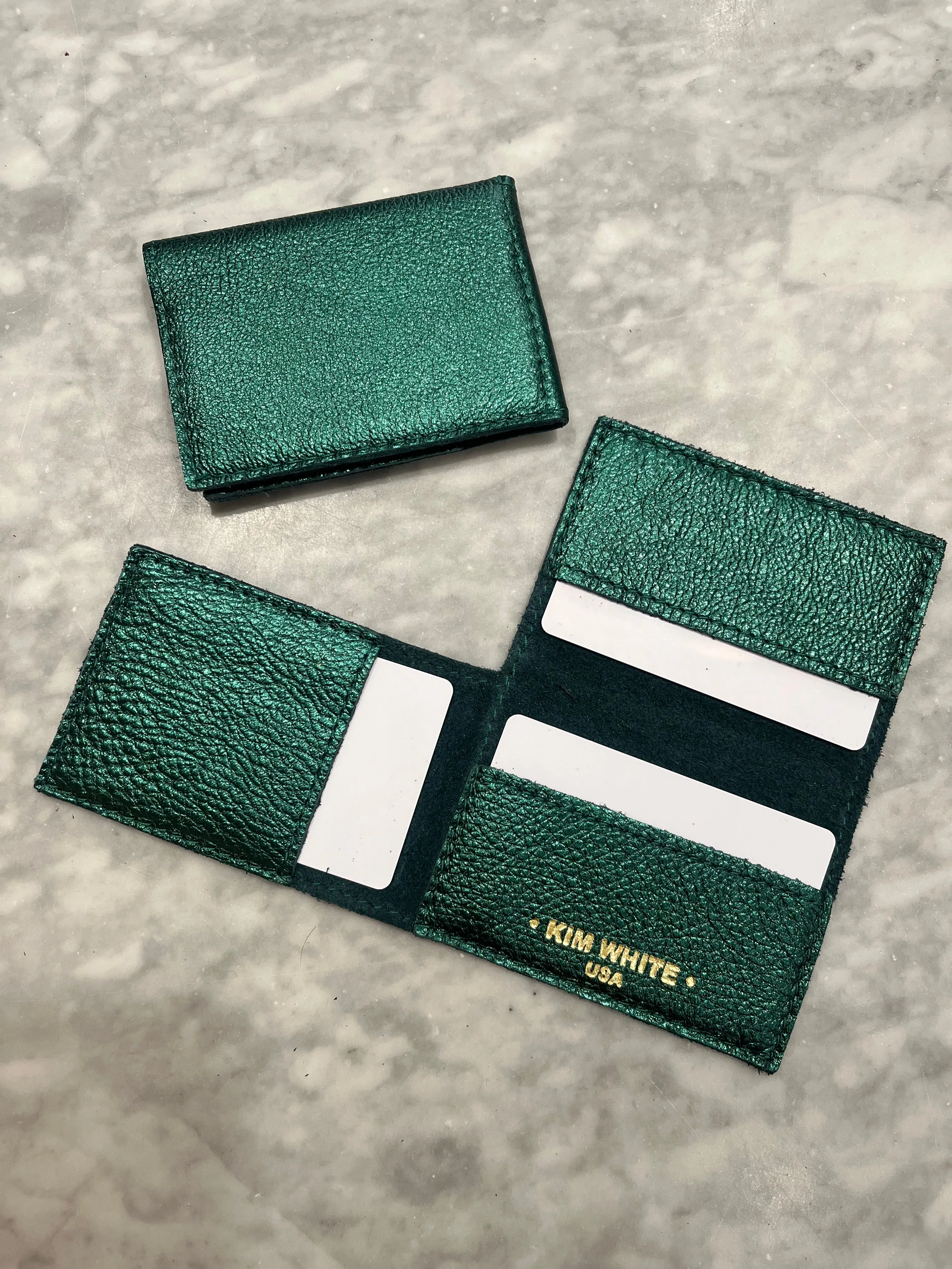 Kim White Folding Wallet - Various