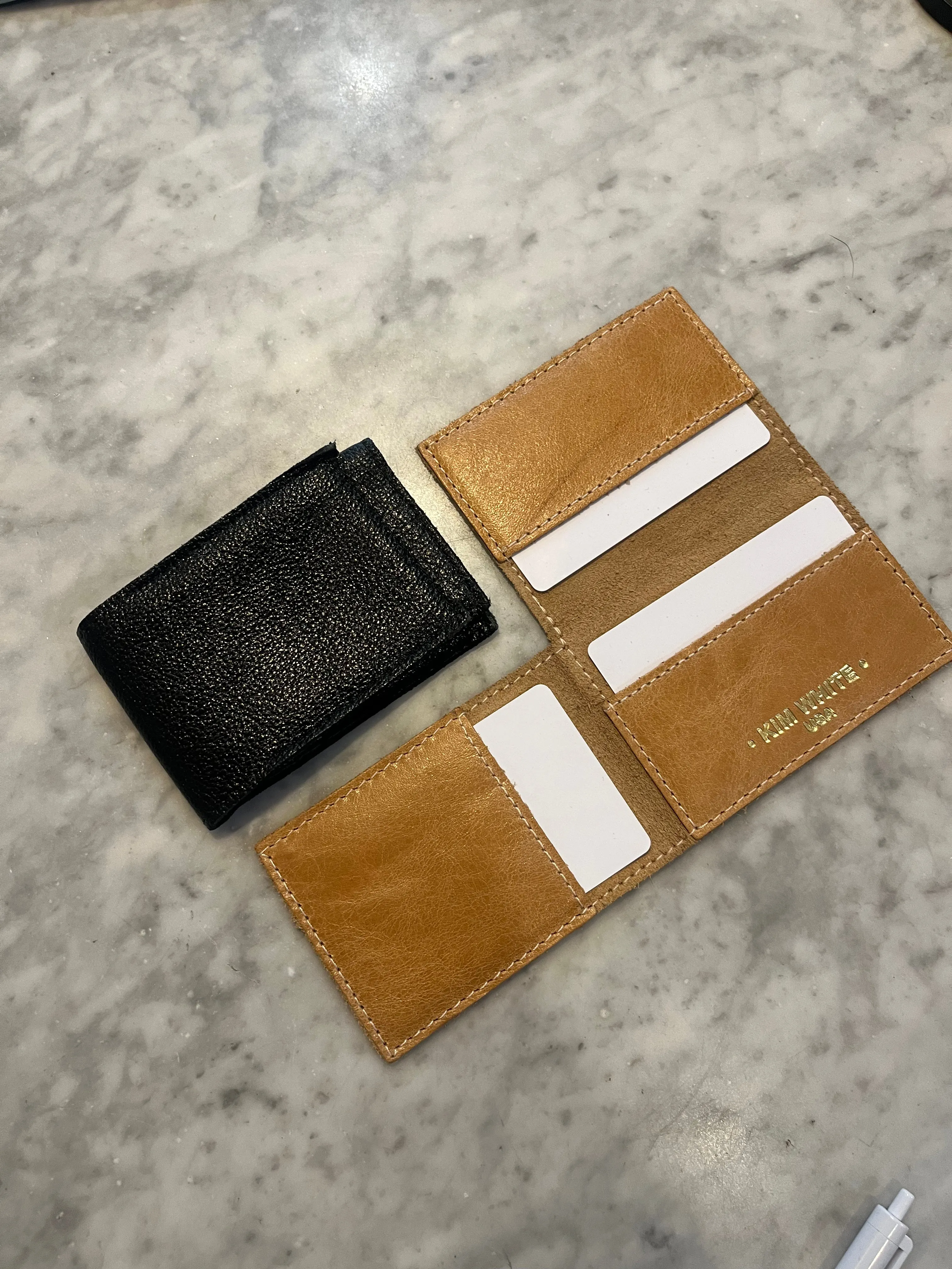 Kim White Folding Wallet - Various