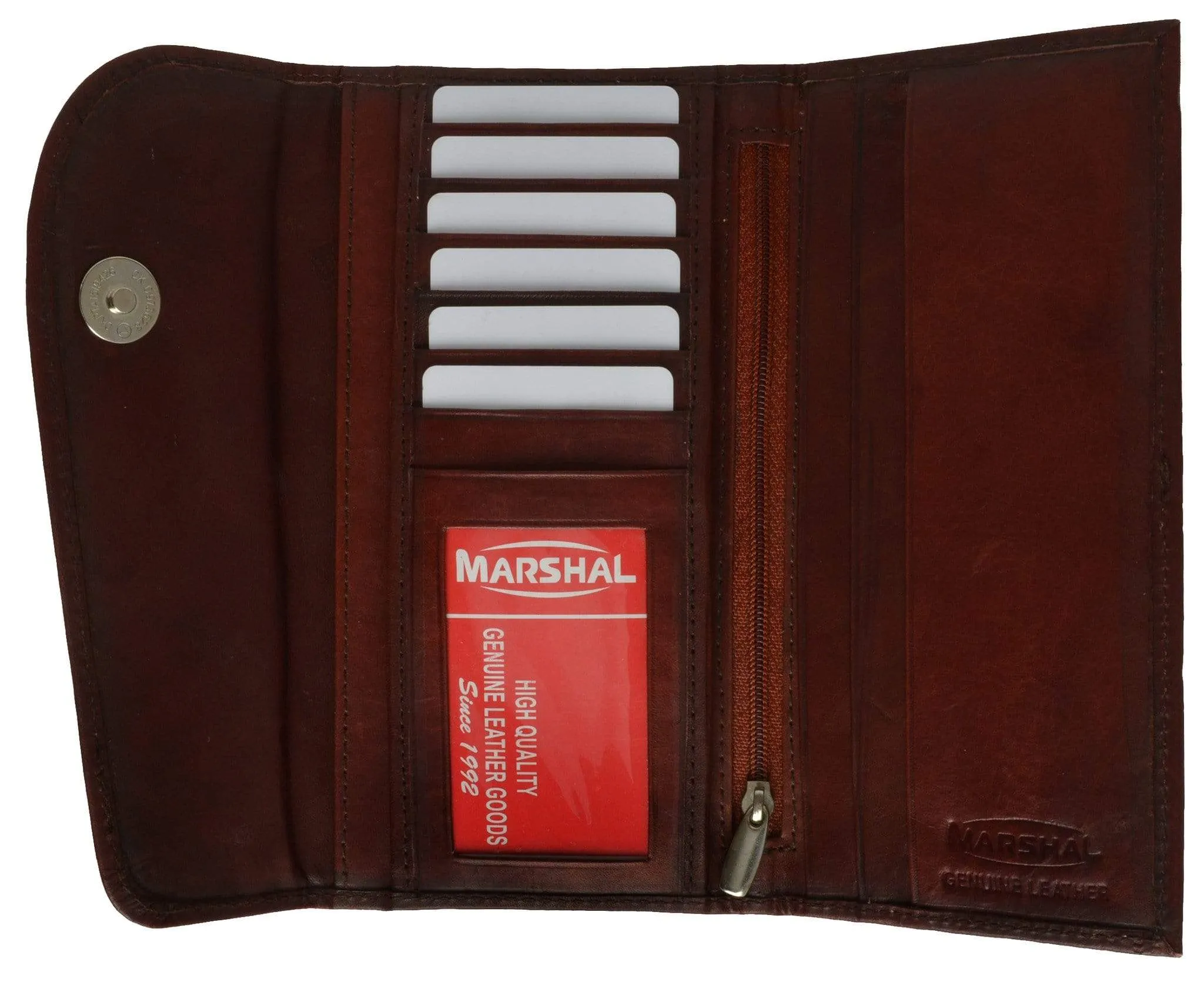 Ladies' Wallet With Checkbook Cover