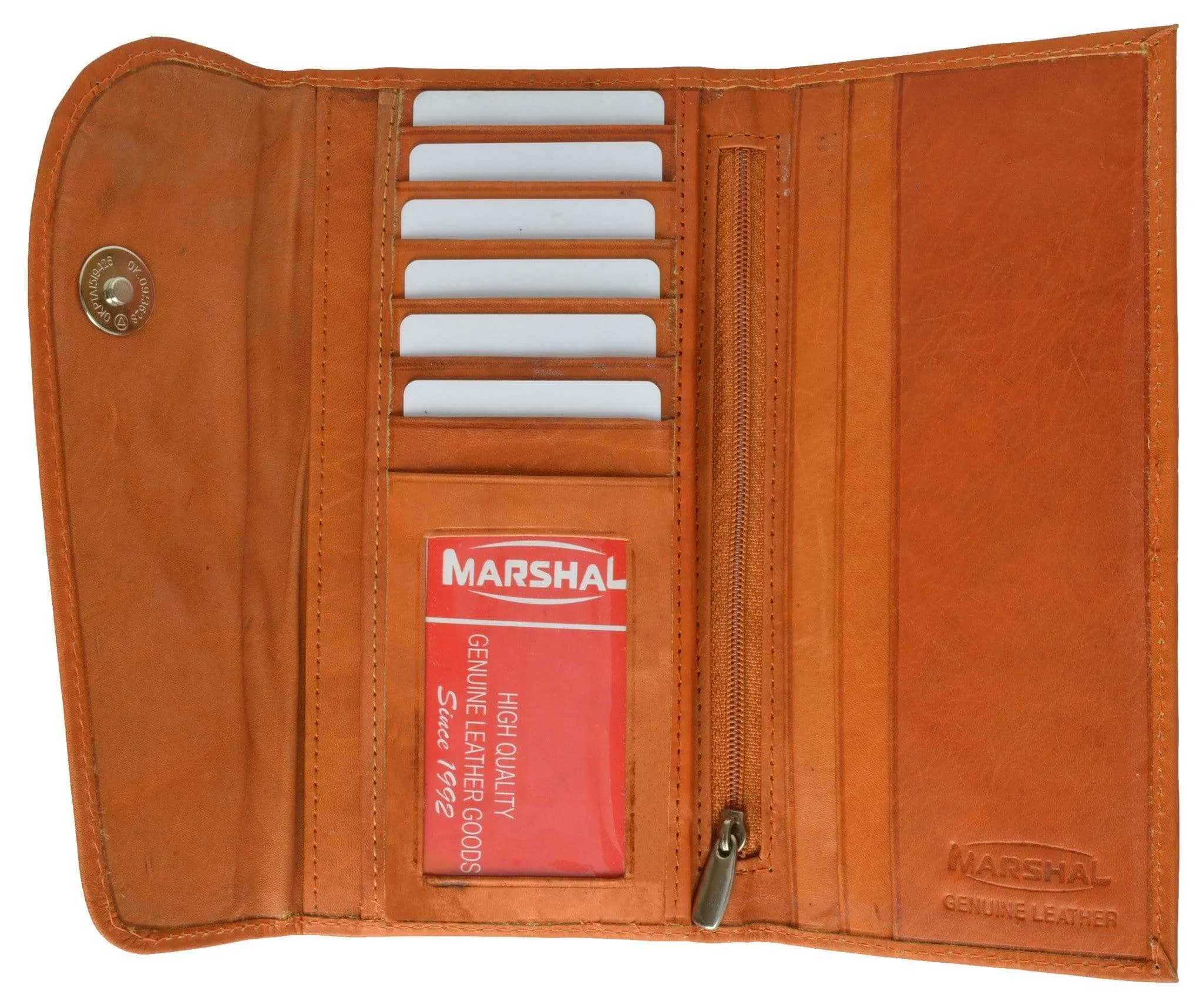 Ladies' Wallet With Checkbook Cover