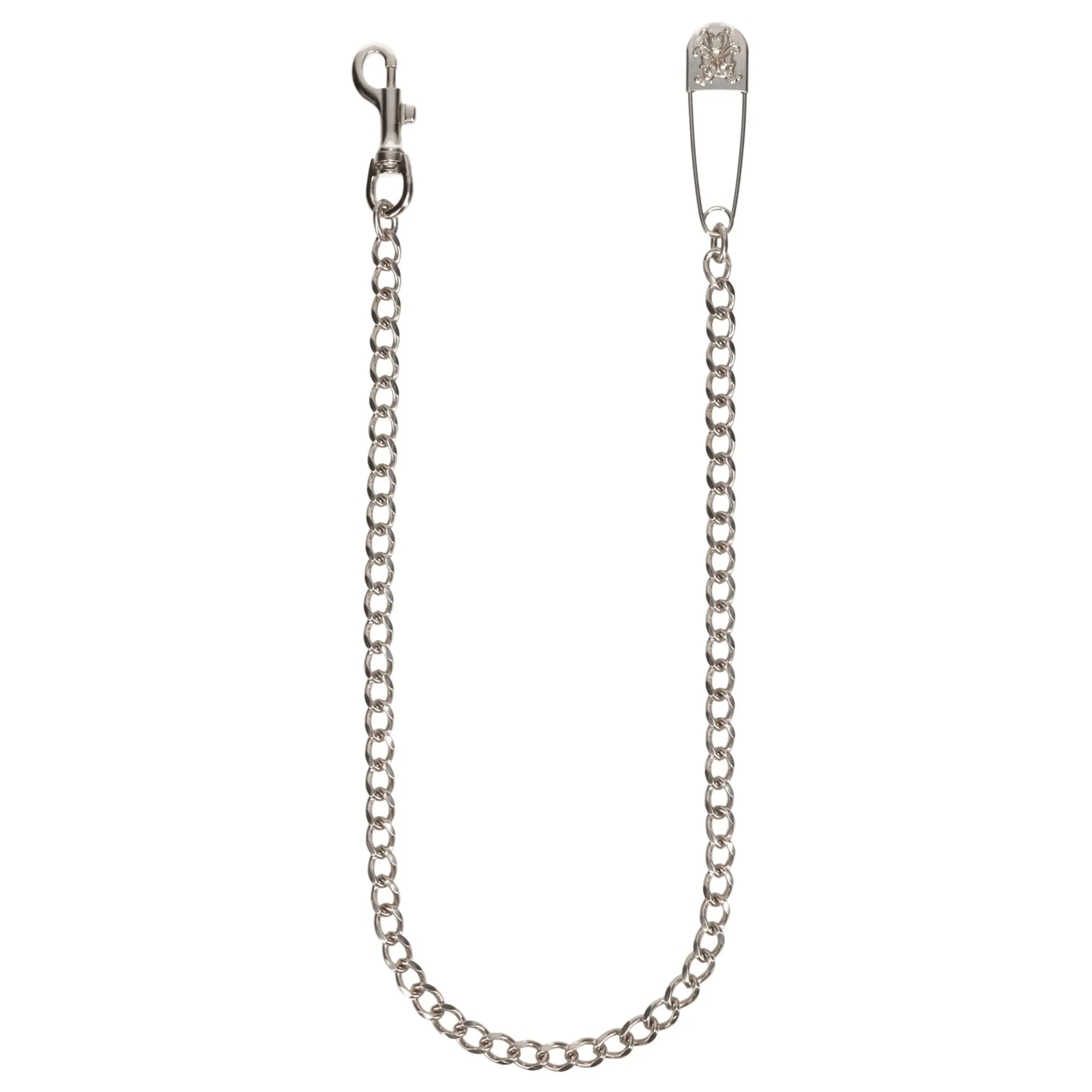 LONG WALLET CHAIN / SILVER
