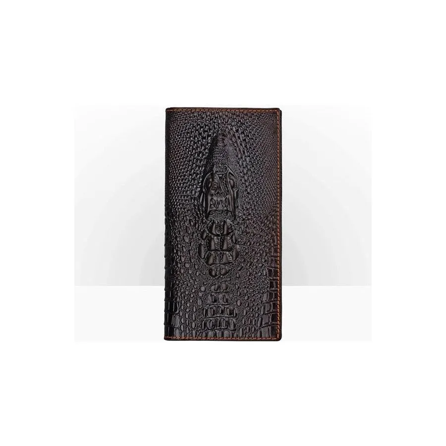 Luxury CrocSkin Short Wallet