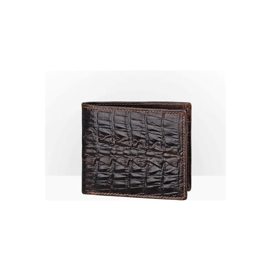 Luxury CrocSkin Short Wallet