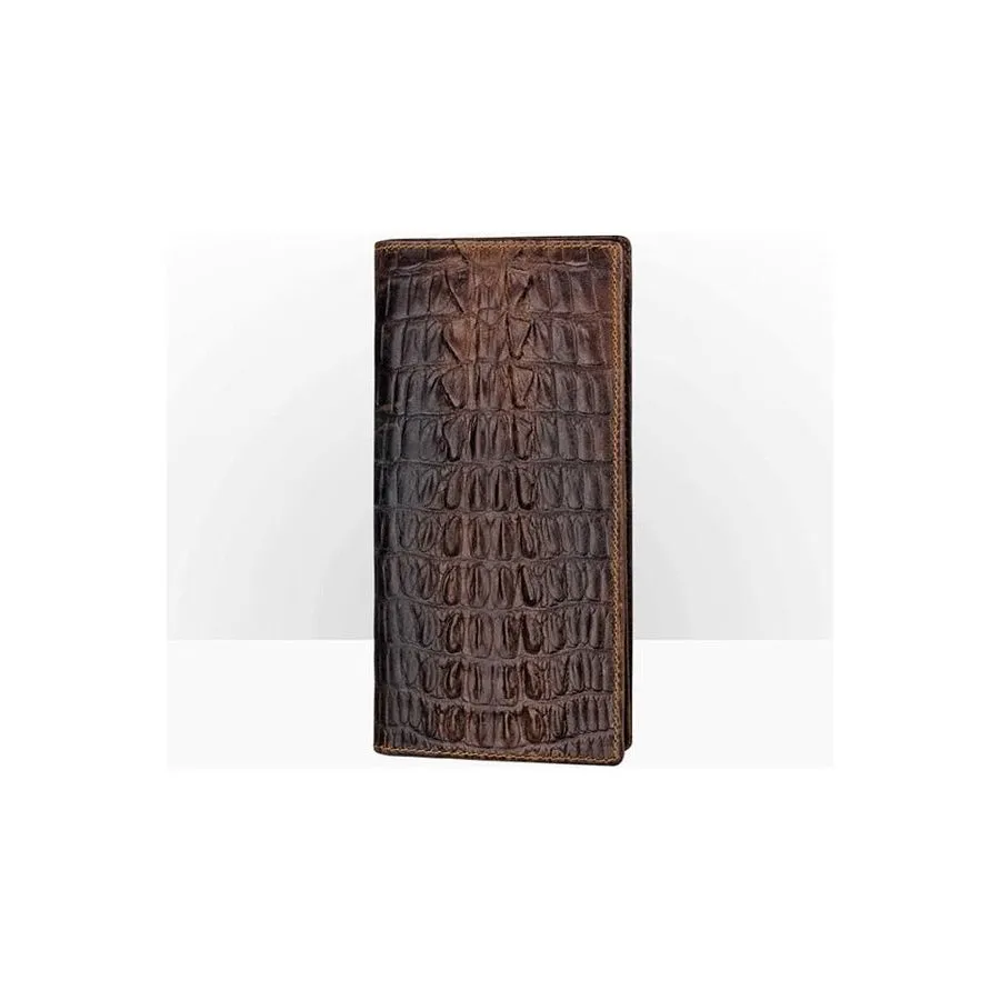 Luxury CrocSkin Short Wallet