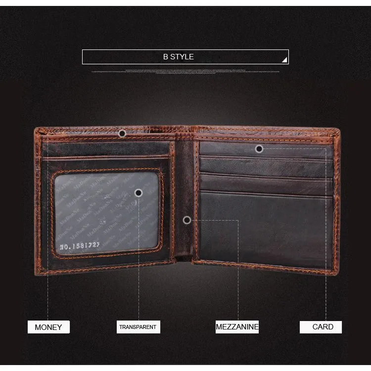 Luxury CrocSkin Short Wallet