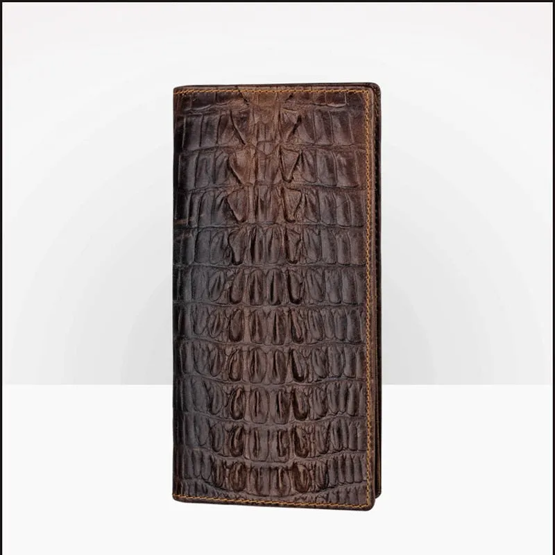 Luxury CrocSkin Short Wallet