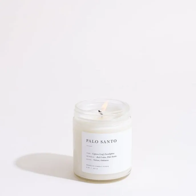 Minimalist Candle (Palo Santo)
