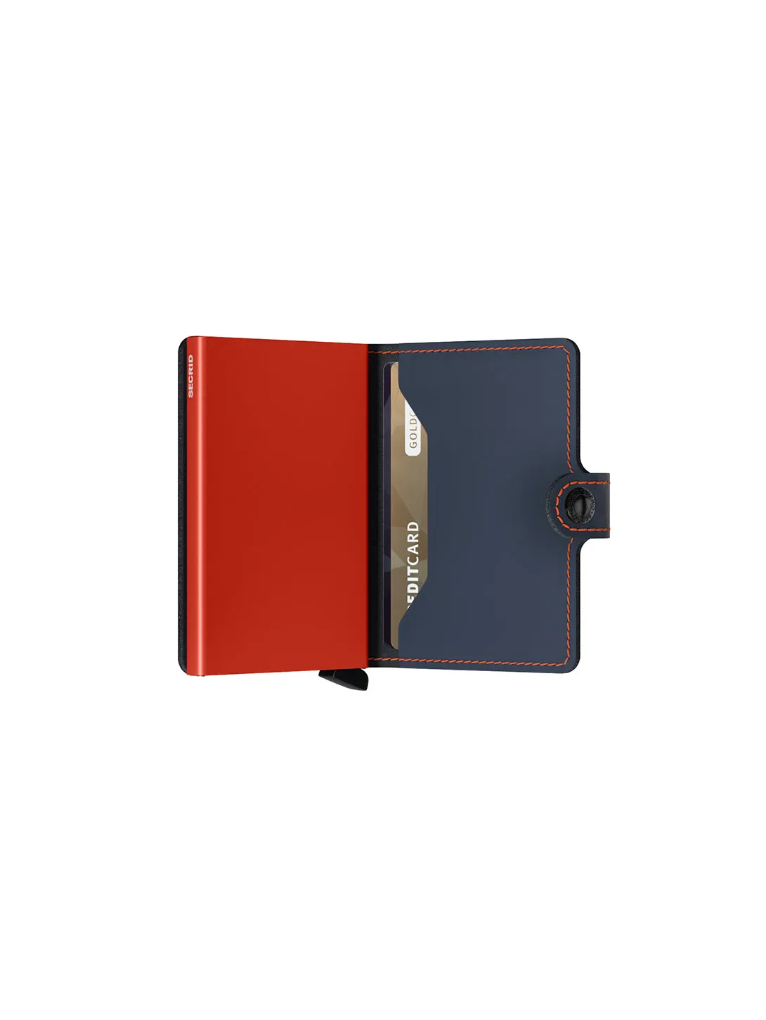 Miniwallet - Night Blue & Orange
