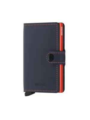 Miniwallet - Night Blue & Orange