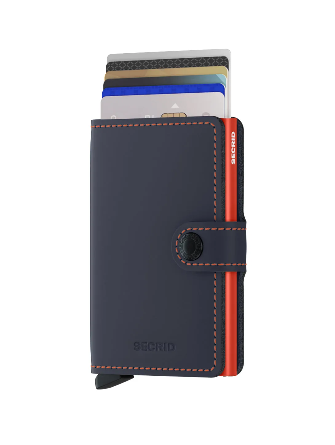 Miniwallet - Night Blue & Orange