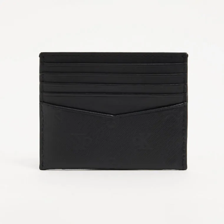 Monogram Soft Card Case  - Black