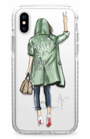 [OPEN BOX] CASETIFY Snap Case Don  t Care For iPhone XS Max
