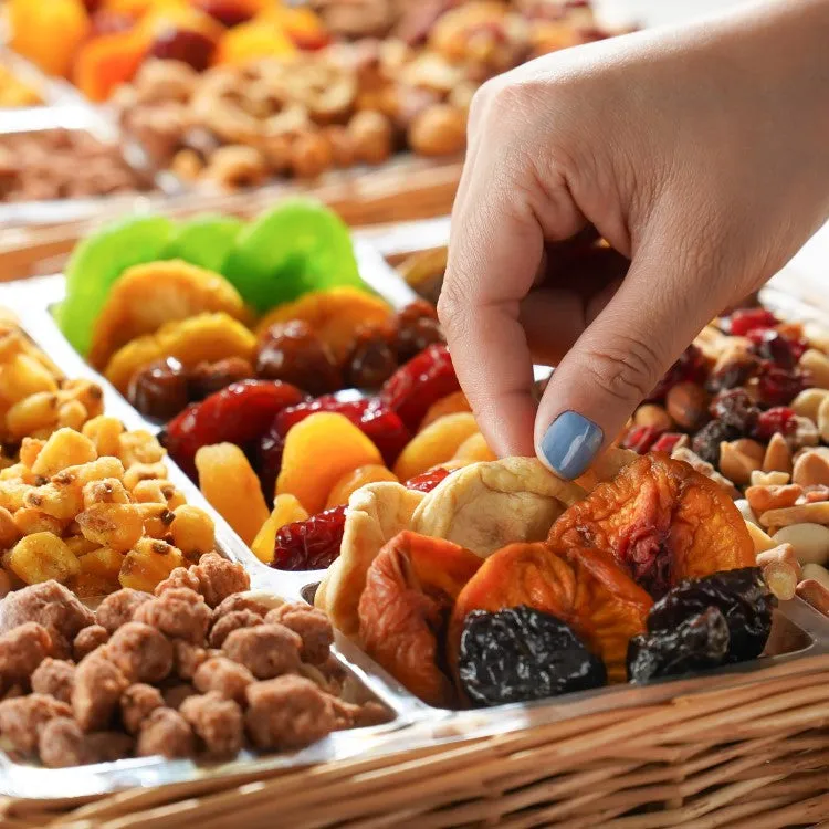 Premium Nuts & Dried Fruit Sympathy Gift Tray