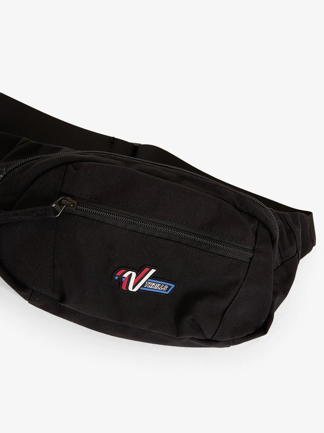 Ribbon Cutter Hip Bag - Black