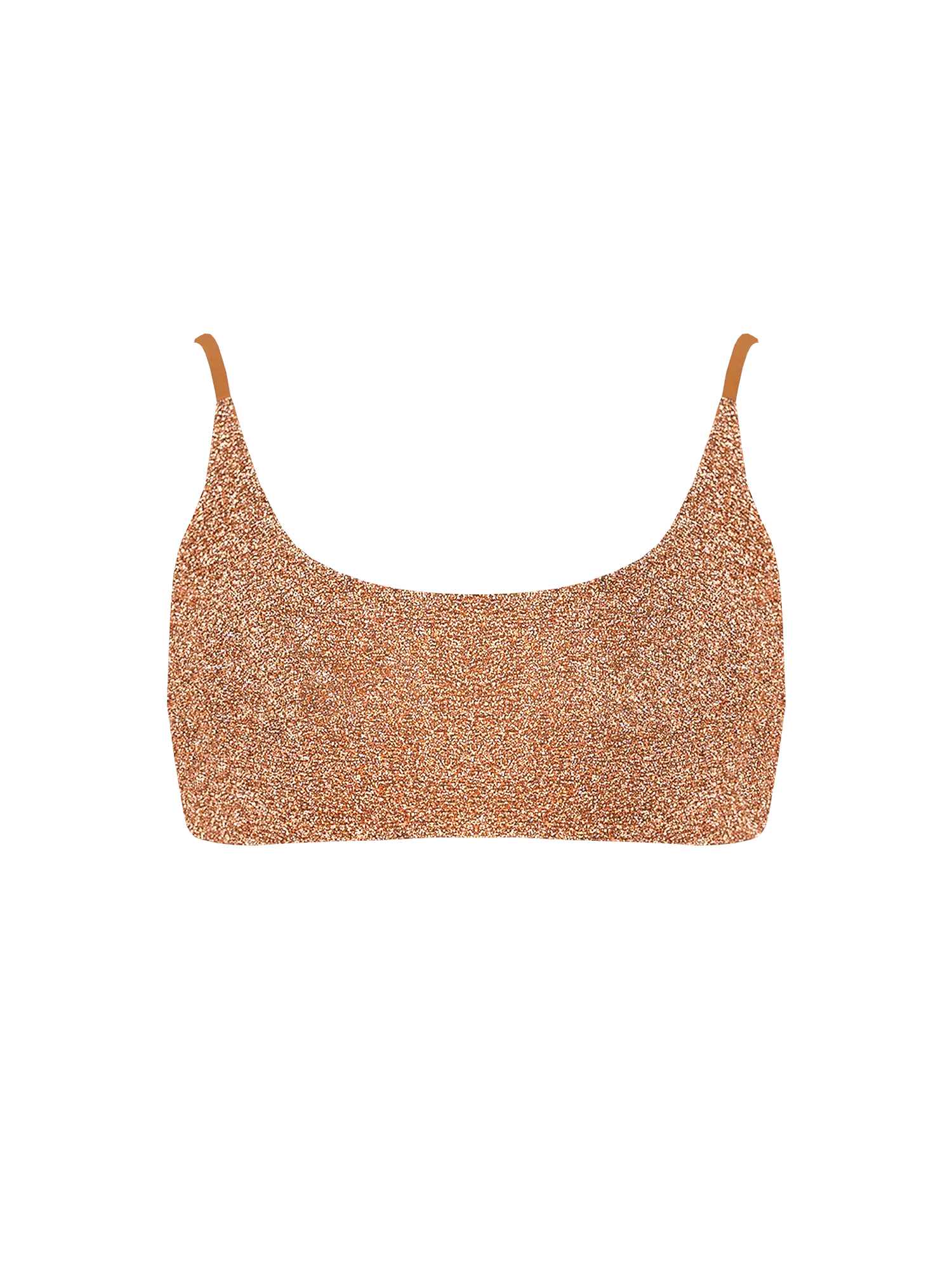 Stardust ~ Classic Cami Bikini Top 2025 - Light Copper