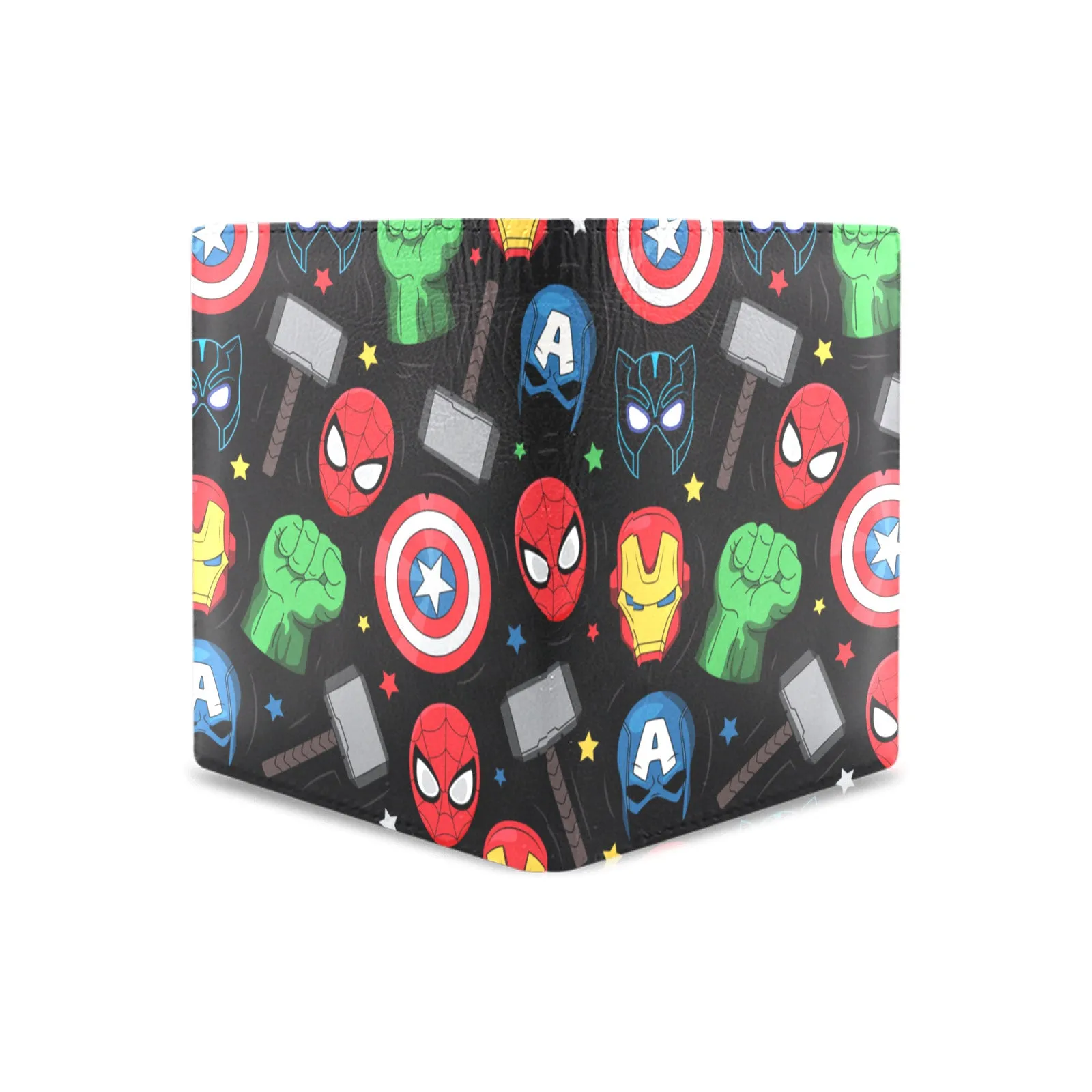 Super Heroes Men's Leather Wallet