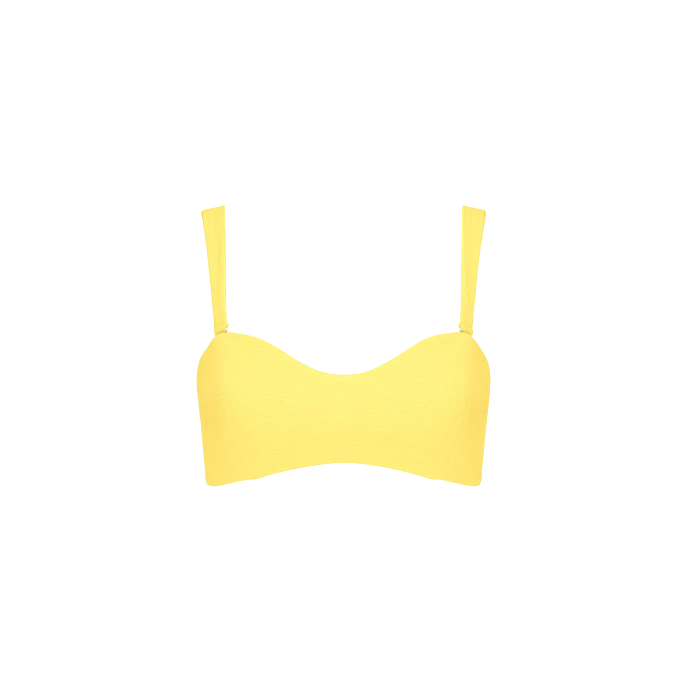 The Isla Bikini Top - Citron