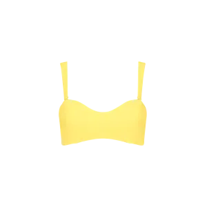 The Isla Bikini Top - Citron